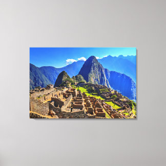 Machu Picchu - Peru Canvas Afdruk