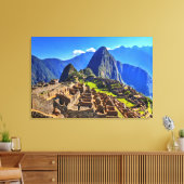 Machu Picchu - Peru Canvas Afdruk (Insitu (Woonkamer))