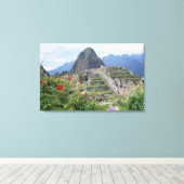 Machu Picchu, Peru Canvas Afdruk (Insitu (Houten vloer))