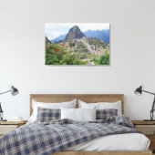 Machu Picchu, Peru Canvas Afdruk (Insitu (Slaapkamer))