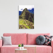 Machu Picchu, Peru Canvas Afdruk (Insitu (Woonkamer))