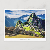 Machu Picchu, Peru Feestdagenkaart (Voorkant)