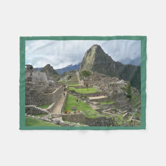 Machu Picchu Peru fleece Blanket/kussen Deken (Voorkant (Horizontaal))
