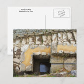 Machu Picchu, Peru, fontein Briefkaart (Voorkant / Achterkant)