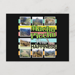 Machu Picchu Peru Geluk Briefkaart