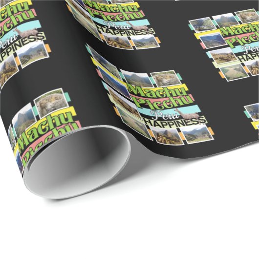 Machu Picchu Peru Geluk Cadeaupapier (Rol Hoek)