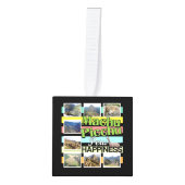 Machu Picchu Peru Geluk Decoratie (Voorkant)