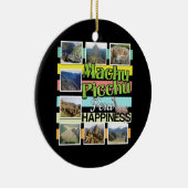 Machu Picchu Peru Geluk Keramisch Ornament (Rechts)