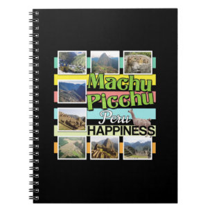 Machu Picchu Peru Geluk Notitieboek