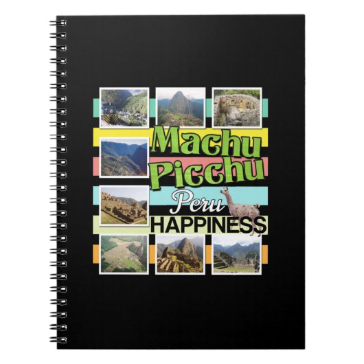 Machu Picchu Peru Geluk Notitieboek (Voorkant)