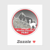 Machu Picchu Peru Heilig Wonder van de Andes Sticker (Vel)