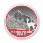 Machu Picchu Peru Heilig Wonder van de Andes Sticker (Voorkant)