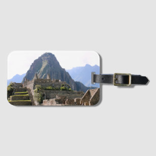 Machu Picchu Peru - Huayna Picchu Mountain Bagagelabel