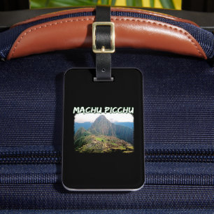 Machu Picchu Peru - Huayna Picchu Mountain Bagagelabel