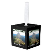 Machu Picchu Peru - Huayna Picchu Mountain Decoratie (Voorkant hoekig)