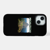 Machu Picchu Peru - Huayna Picchu Mountain iPhone 15 Case (Achterkant horizontaal)