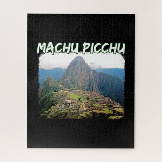 Machu Picchu Peru - Huayna Picchu Mountain Legpuzzel (Verticaal)