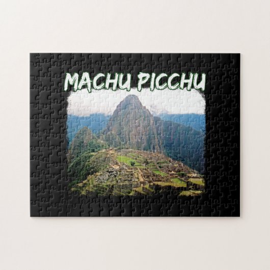 Machu Picchu Peru - Huayna Picchu Mountain Legpuzzel (Horizontaal)