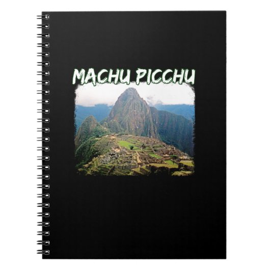 Machu Picchu Peru - Huayna Picchu Mountain Notitieboek (Voorkant)