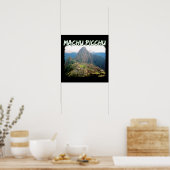 Machu Picchu Peru - Huayna Picchu Mountain Poster (Keuken)
