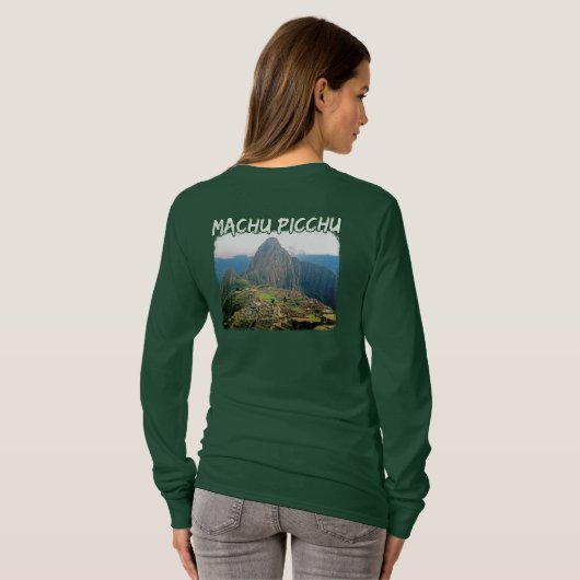 Machu Picchu Peru - Huayna Picchu Mountain T-shirt (Achterkant volledig)