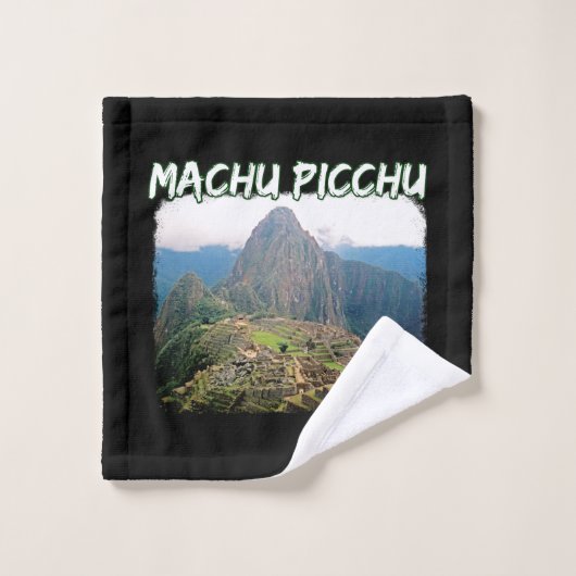Machu Picchu Peru - Huayna Picchu Mountain Washandje (Wasdoekje)