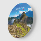 Machu Picchu, Peru - Inca Citadel Ruïnes Grote Klok (Hoek)