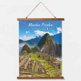 Machu Picchu, Peru - Inca Citadel Ruïnes Hangend Wandkleed