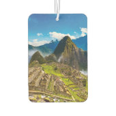 Machu Picchu, Peru - Inca Citadel Ruïnes Luchtverfrisser (Achterkant)