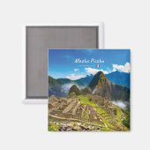 Machu Picchu, Peru - Inca Citadel Ruïnes Magneet (Voorkant / Achterkant)