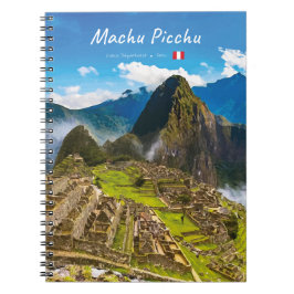 Machu Picchu, Peru - Inca Citadel Ruïnes Notitieboek