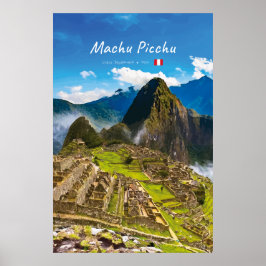 Machu Picchu, Peru - Inca Citadel Ruïnes Poster