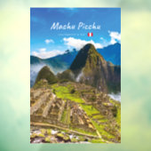 Machu Picchu, Peru - Inca Citadel Ruïnes Raamsticker (Vel 3)