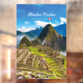 Machu Picchu, Peru - Inca Citadel Ruïnes Raamsticker (Vel 2)