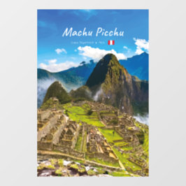 Machu Picchu, Peru - Inca Citadel Ruïnes Raamsticker