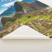 Machu Picchu, Peru - Inca Citadel Ruïnes Sherpa Deken (3/4)