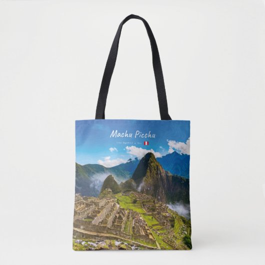 Machu Picchu, Peru - Inca Citadel Ruïnes Tote Bag (Voorkant)