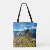 Machu Picchu, Peru - Inca Citadel Ruïnes Tote Bag (Achterkant)