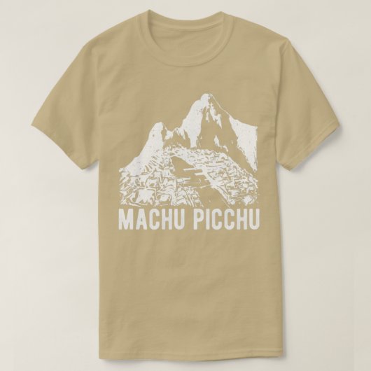Machu Picchu Peru Inca Gift T-shirt (Design voorkant)