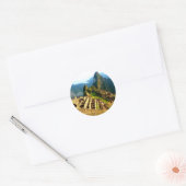 Machu Picchu Peru Inca Ronde Sticker (Envelop)