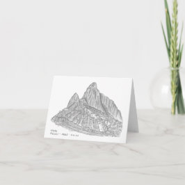 Machu Picchu, Perú Kaart