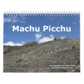 Machu Picchu Peru Kalender (Hoes)