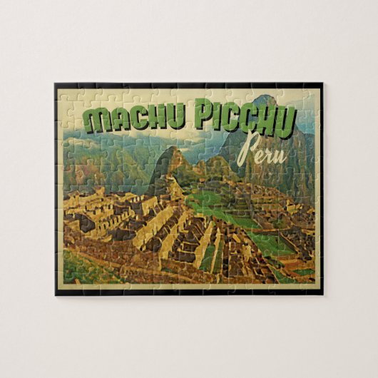 Machu Picchu Peru Legpuzzel (Horizontaal)