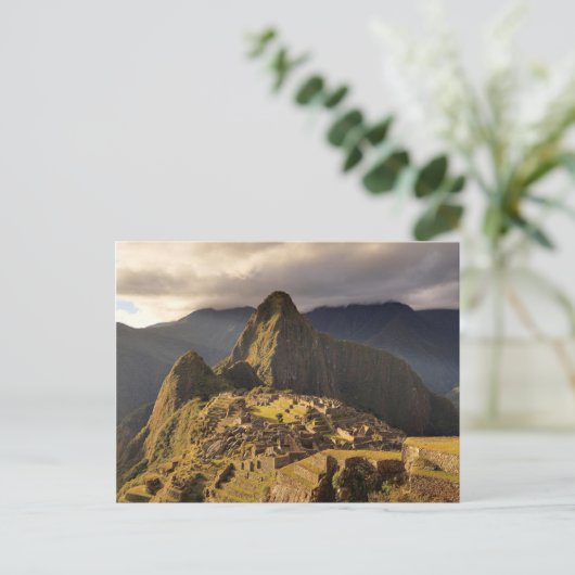 Machu Picchu, Peru    "Lost City of the Incas" Briefkaart (Staand voorkant)