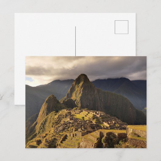 Machu Picchu, Peru    "Lost City of the Incas" Briefkaart (Voorkant / Achterkant)