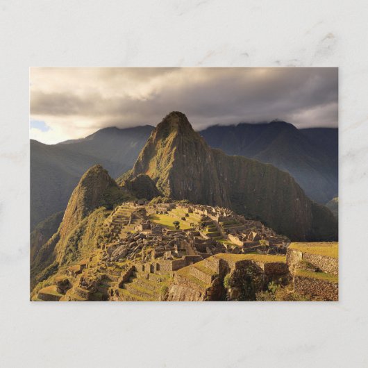 Machu Picchu, Peru    "Lost City of the Incas" Briefkaart (Voorkant)