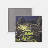 Machu Picchu, Peru Magneet (Voorkant / Achterkant)