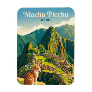 Machu Picchu Peru Magneet