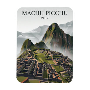 Machu Picchu Peru Magneet