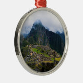Machu Picchu, Peru Metalen Ornament (Rechts)